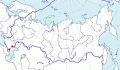 Карта распространения белоусой славки (Sylvia mystacea) - изображение №3619 onbird.ru.<br>Источник: www.sevin.ru