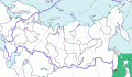 Карта распространения бледноногого буревестника (Puffinus carneipes) - изображение №3081 onbird.ru.<br>Источник: www.sevin.ru