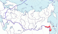 Карта распространения большого погоныша (Porzana paykullii) - изображение №3267 onbird.ru.<br>Источник: www.sevin.ru