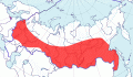 Карта распространения черного аиста (Ciconia nigra) - изображение №3125 onbird.ru.<br>Источник: www.sevin.ru