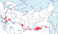 Карта распространения дрофы (Otis tarda) - изображение №3272 onbird.ru.<br>Источник: www.sevin.ru