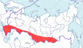 Карта распространения каменки-плешанки (Oenanthe pleschanka) - изображение №3660 onbird.ru.<br>Источник: www.sevin.ru