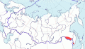 Карта распространения клинохвостого сорокопута (Lanius sphenocercus) - изображение №3531 onbird.ru.<br>Источник: www.sevin.ru