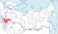 Карта распространения красавки (Anthropoides virgo) - изображение №3251 onbird.ru.<br>Источник: www.sevin.ru