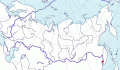 Карта распространения красноногого ибиса (Nipponia nippon) - изображение №3118 onbird.ru.<br>Источник: www.sevin.ru