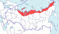 Карта распространения малого лебедя (Cygnus bewickii) - изображение №3163 onbird.ru.<br>Источник: www.sevin.ru