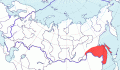 Карта распространения мандаринки (Aix galericulata) - изображение №3127 onbird.ru.<br>Источник: www.sevin.ru