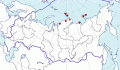Карта распространения песчанки (Calidris alba) - изображение №3303 onbird.ru.<br>Источник: www.sevin.ru