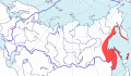 Карта распространения рыбного филина (Ketupa blakistoni) - изображение №3441 onbird.ru.<br>Источник: www.sevin.ru