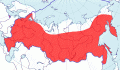 Карта распространения широконоски (Anas clypeata) - изображение №3132 onbird.ru.<br>Источник: www.sevin.ru