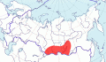 Карта распространения сибирского вьюрка (Leucosticte arctoa) - изображение №3740 onbird.ru.<br>Источник: www.sevin.ru
