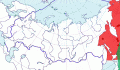 Карта распространения сизой качурки (Oceanodroma furcata) - изображение №3087 onbird.ru.<br>Источник: www.sevin.ru