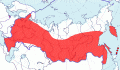 Карта распространения скопы (Pandion haliaetus) - изображение №3189 onbird.ru.<br>Источник: www.sevin.ru