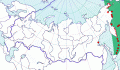 Карта распространения тихоокеанского чистика (Cepphus columba) - изображение №3405 onbird.ru.<br>Источник: www.sevin.ru