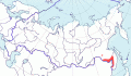 Карта распространения уссурийского журавля (Grus japonensis) - изображение №3254 onbird.ru.<br>Источник: www.sevin.ru