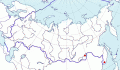 Карта распространения японской камышевки (Locustella pryeri) - изображение №3595 onbird.ru.<br>Источник: www.sevin.ru