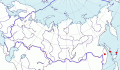 Карта распространения японской зарянки (Luscinia akahige) - изображение №3647 onbird.ru.<br>Источник: www.sevin.ru