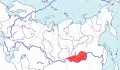 Карта распространения забайкальского конька (Anthus godlewskii) - изображение №3506 onbird.ru.<br>Источник: www.sevin.ru