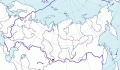 Карта распространения жемчужного вьюрка (Leucosticte brandti) - изображение №3741 onbird.ru.<br>Источник: www.sevin.ru